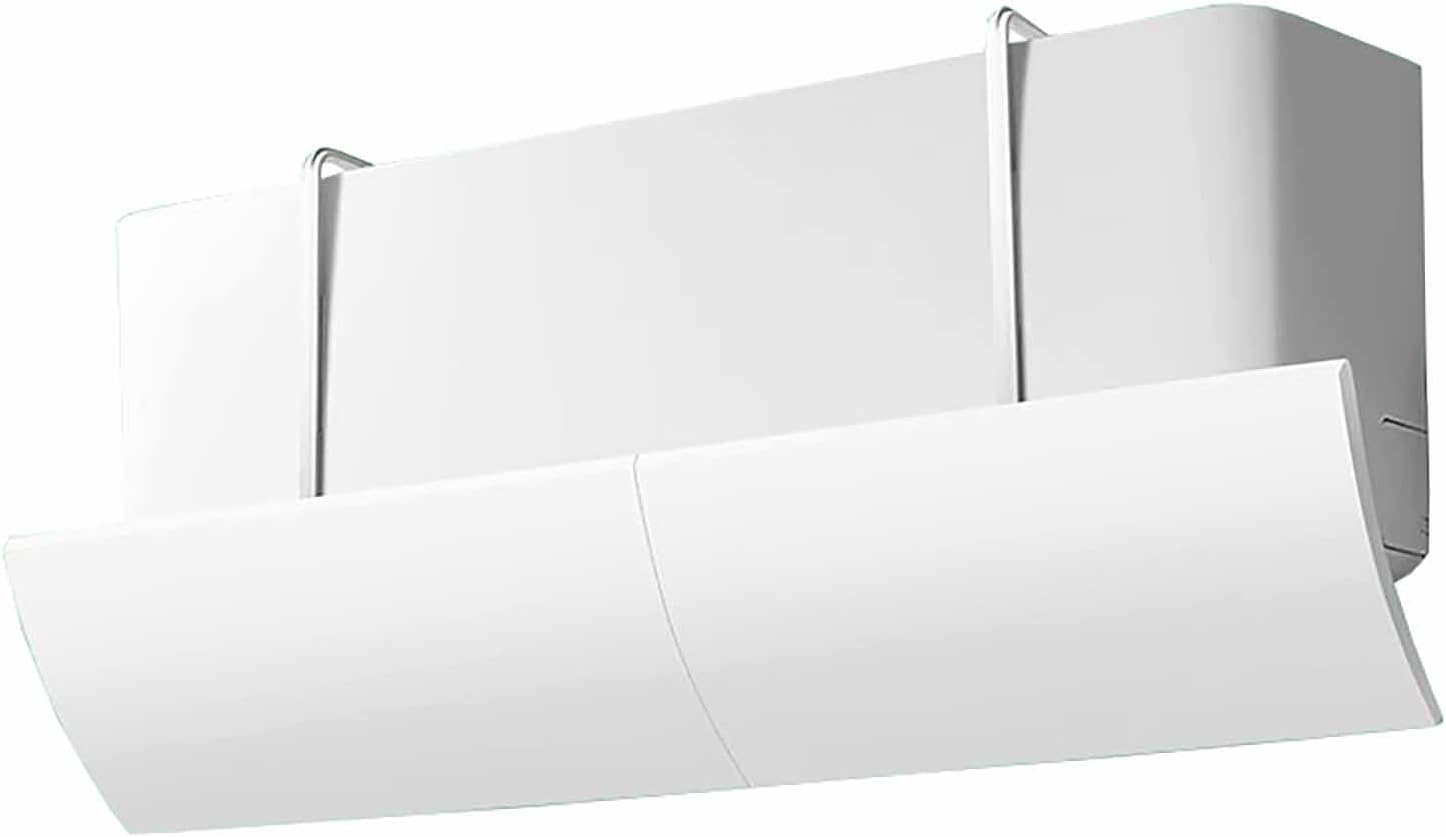 Air Conditioner Deflector, Universal Air Conditioning Baffle, PVC Anti-Blow ac Vent Deflector, for Cooling & Heating Systems