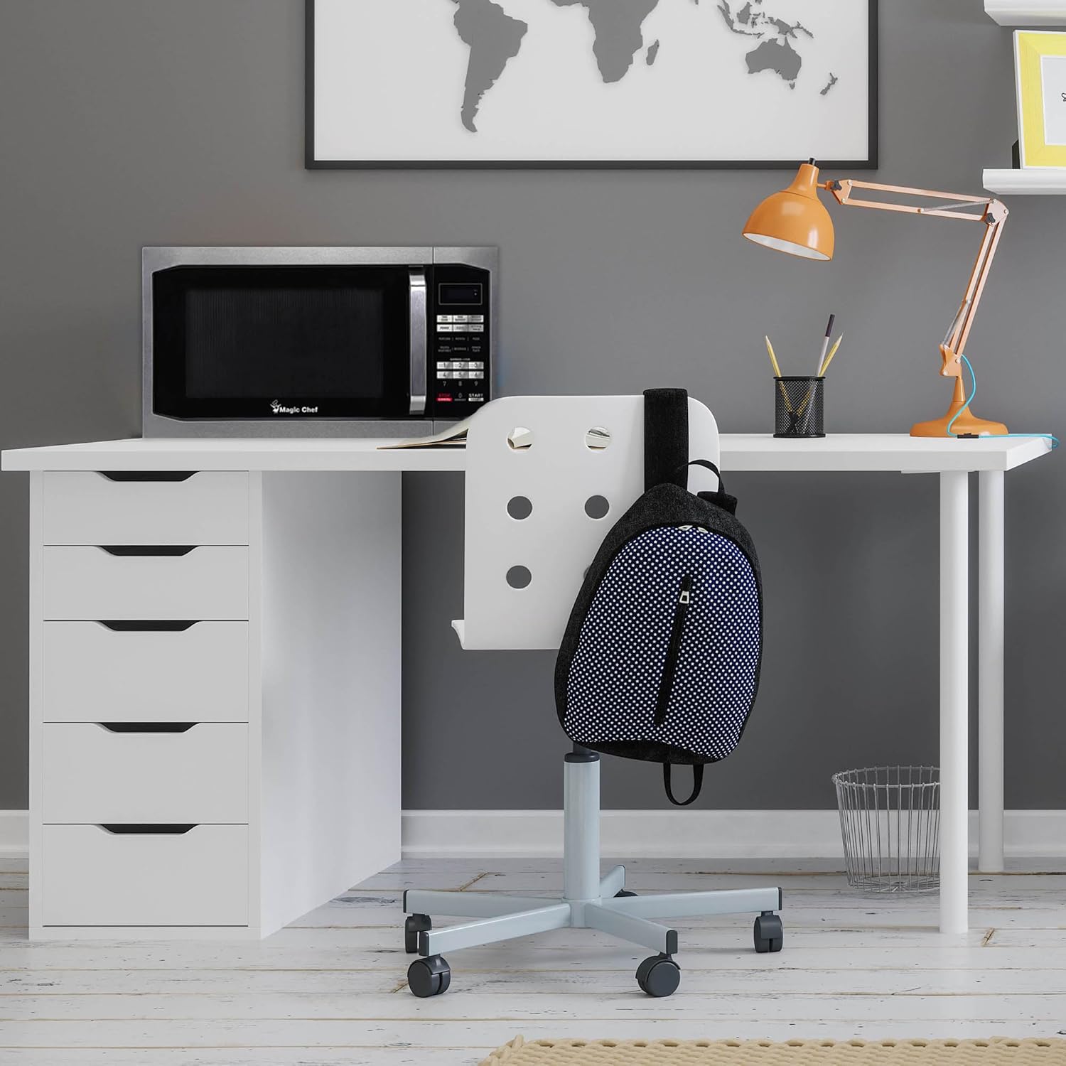 1.6 cu. ft. Countertop Microwave with Stainless Door