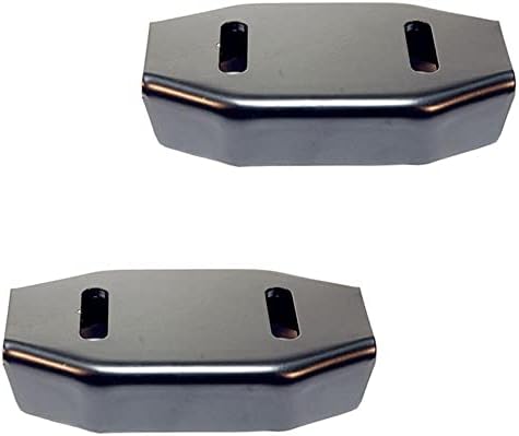 Replacement for 2 Pack Snowblower Skid Shoes Fits John Deere M124413 M144012 MTD 05002-0637 Arie