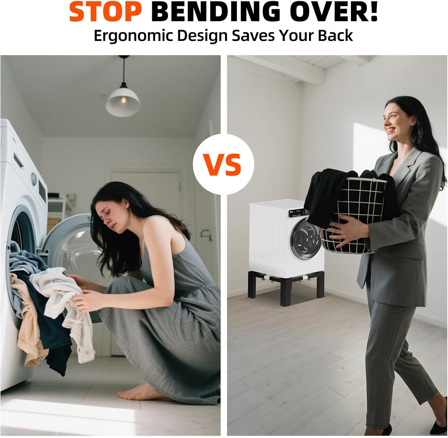 Dollate Heavy-Duty Laundry Pedestal, 12