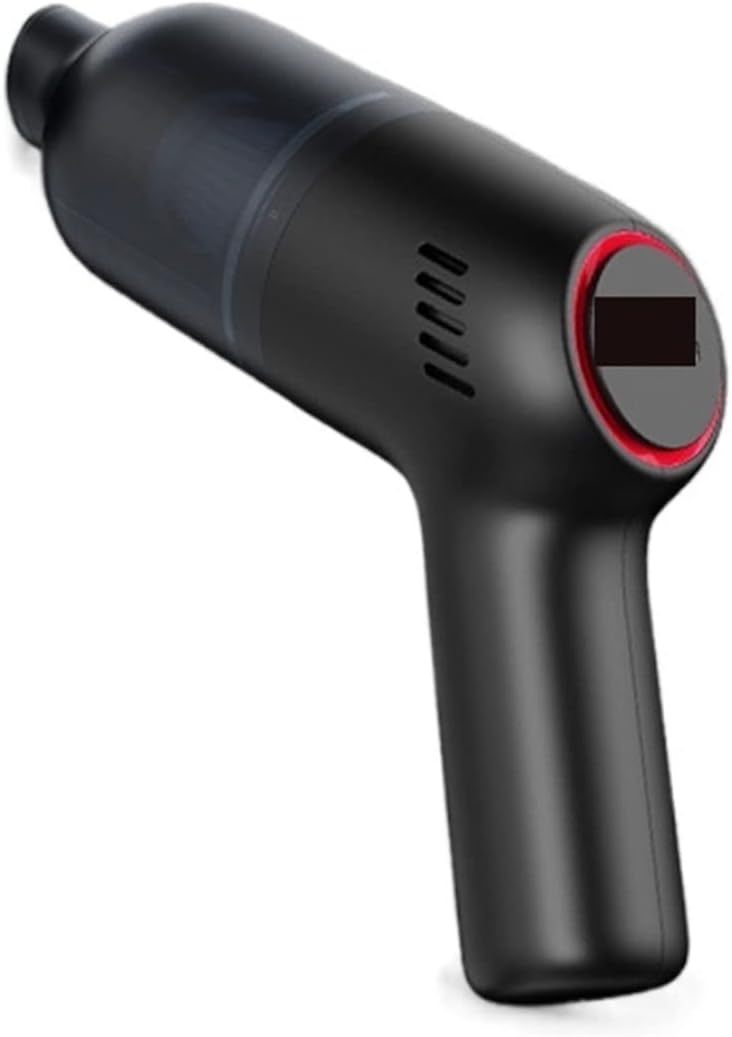 8000Pa Wireless Car Vacuum Cleaner Cordless Handheld Auto Vacuum Home & Car Dual Use Mini Vacuum Cleaner with (Color : 8KPa Black)