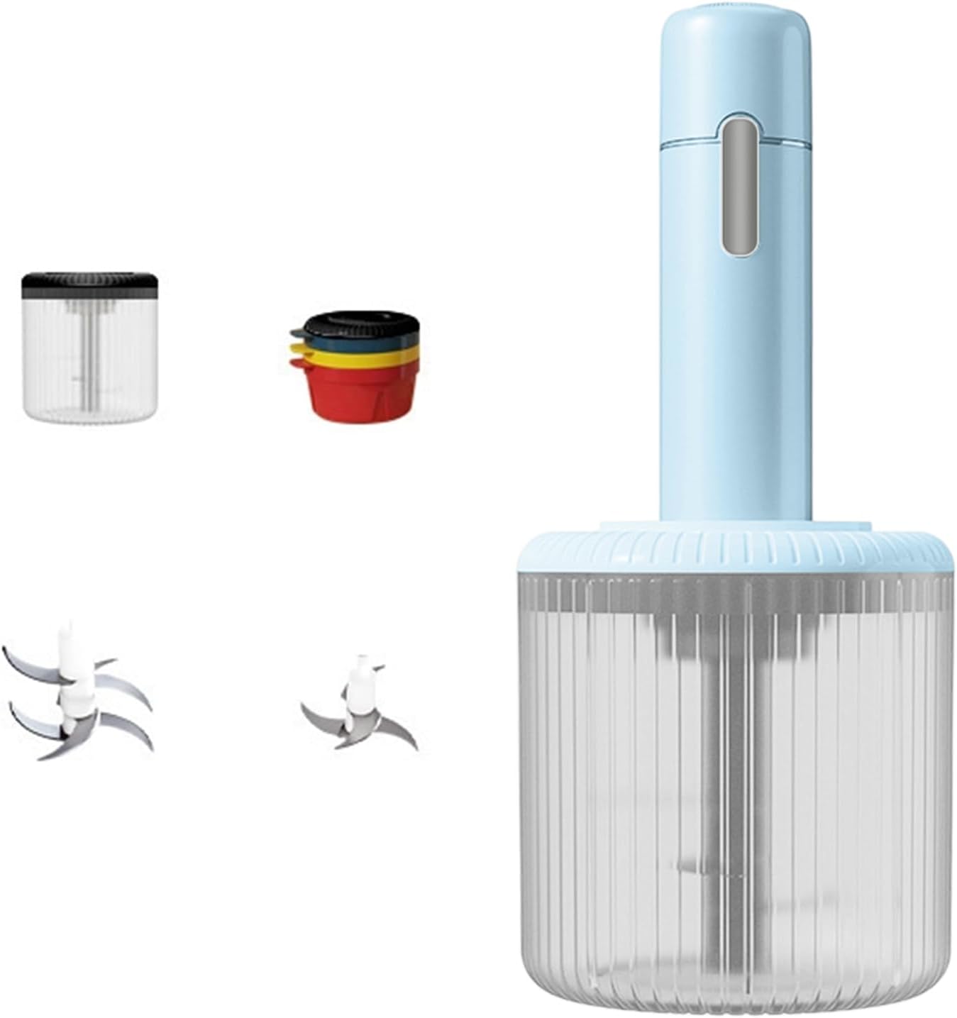 Food Maker Electric Blenders for Puree Meat Vegetables Quiet Operations Kitchen Appliance with Dishwasher Safe Part Multifunctional Kitchen Chopper