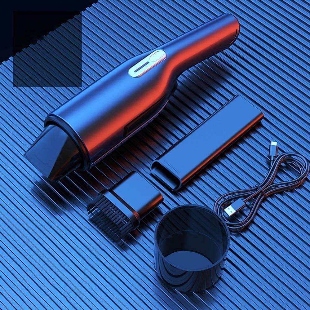 Vacuum Cleaner Handheld High r Car Vacuum Cleaner 120W Truck Car Vacuum Sweeper Wet and Dry Handheld Car Dust Catcher Portable Handheld with Carry (Cordless)