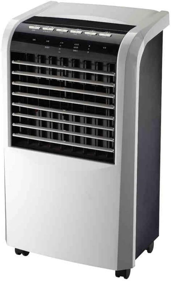 Cooling Fan Evaporative Cooler, Portable Bladeless Air Cooler, Electric Fan & Humidifier with Remote Control, 3 Modes 3 Speeds Air Conditioner for Indoor Home Office Dorms Oscillation Function