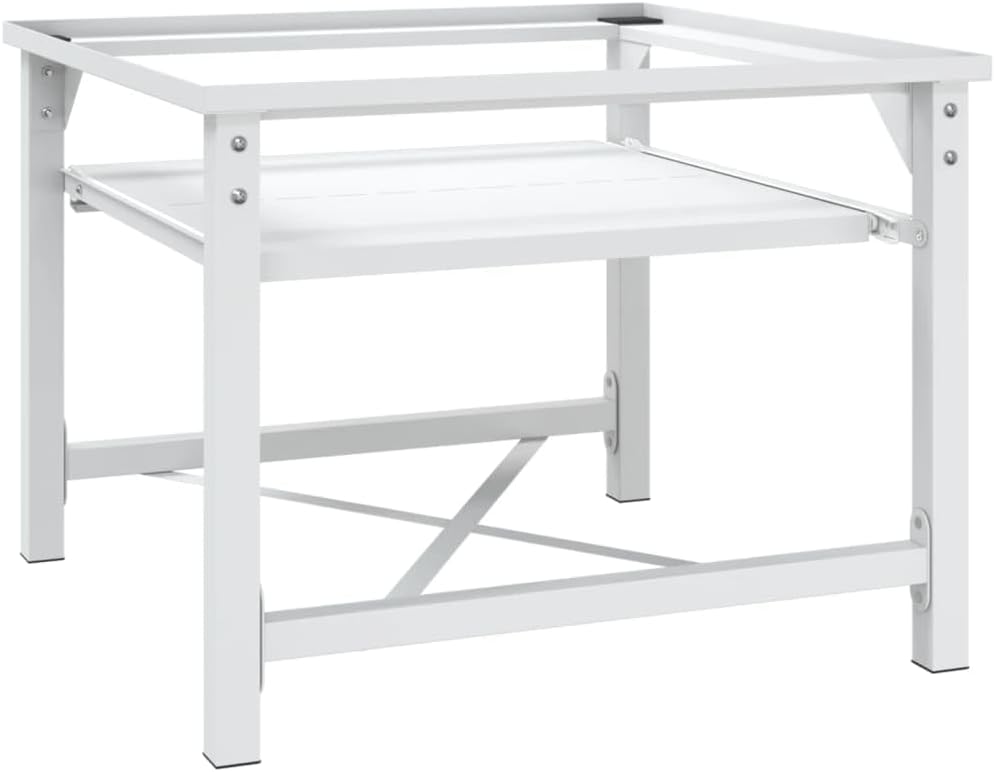 Double Washing and Drying Machine Pedestal White,Home & Garden,Household Appliance Accessories,Laundry Appliance Accessories,Washer & Dryer Accessories,337042