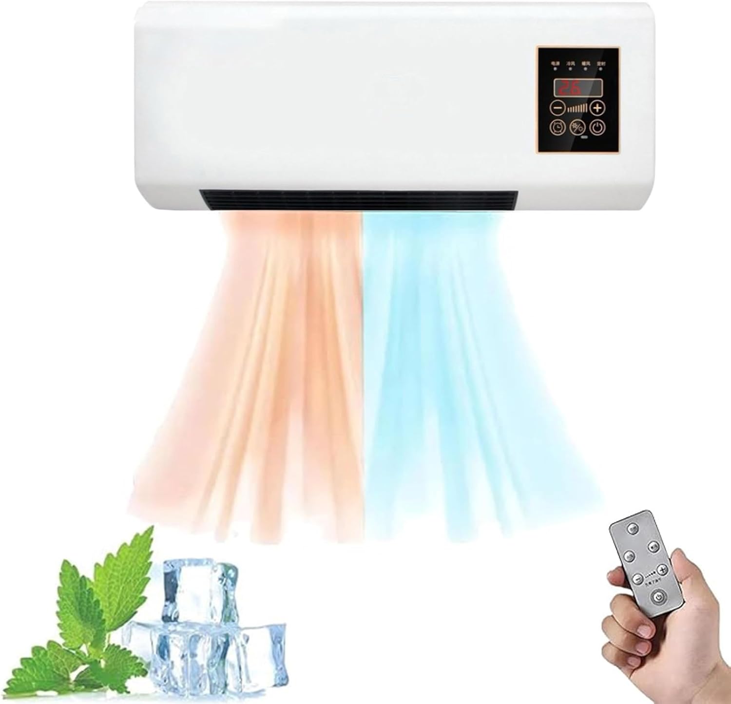 Portable Air Conditioning Split Max, Wall Mount Ac Unit, Multifunctional Wall Mount Air Conditioner, Super Quiet Fast Cooling/natural Wind for Room