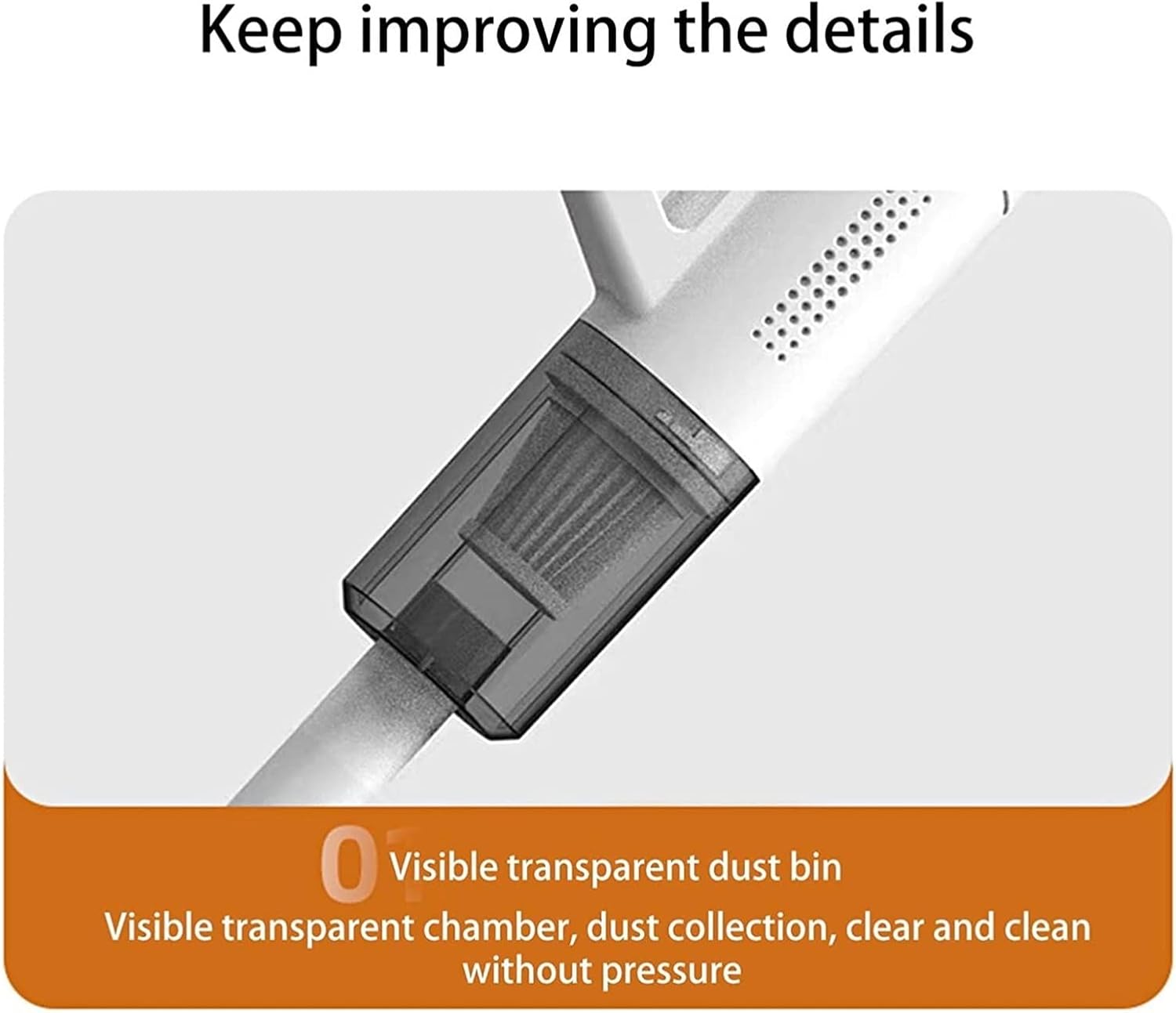 Cordless Stick Vacuum Cleaner, 120W Powerful Suction Stick Vacuum with 35 Mins Long Runtime, Lightweight Cordless Quiet Corners Vacuum Cleaner Aspirator for Home Carpet Sofa Hard Wood Floor Pet Hair（w