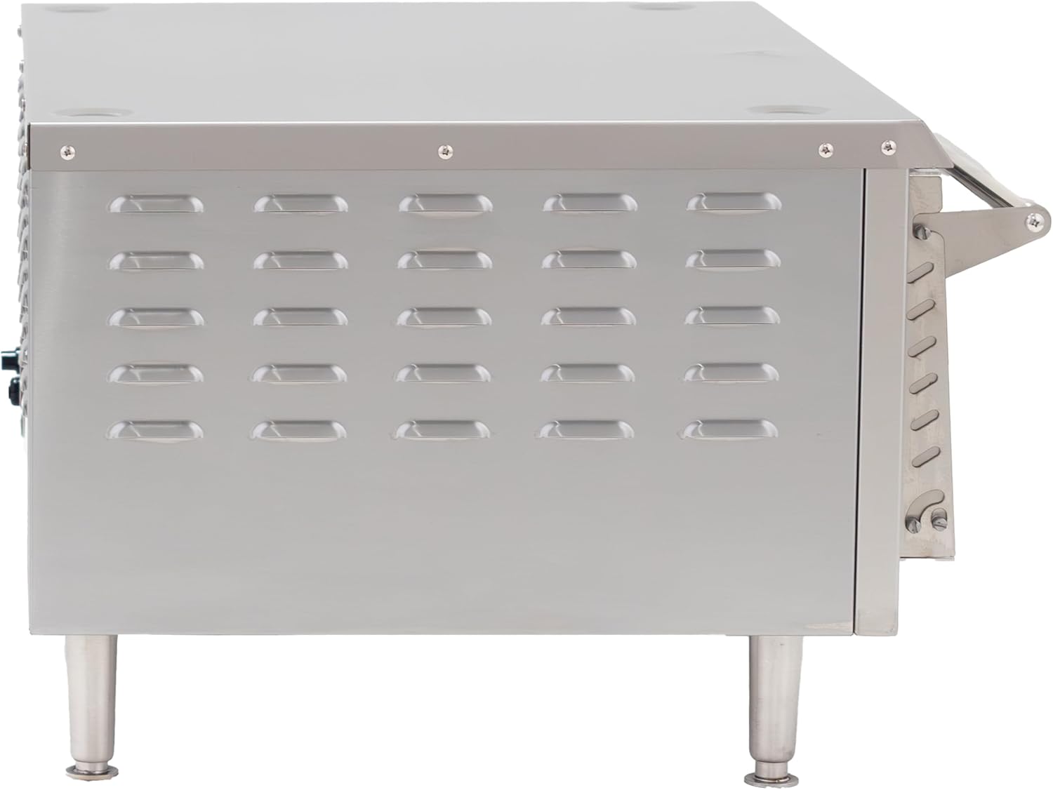 Kratos Commercial Oven, Single-Deck Countertop Electric Pizza/Bakery Oven, Stainless Steel, Cooks 18
