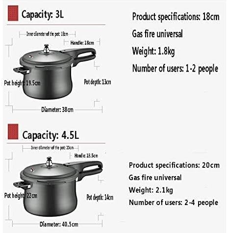 4.5L Small Explosion-Proof Pressure Cooker, Gas & Induction Cooker Compatible, Scratch-Resistant, Tiger Rice Cooker