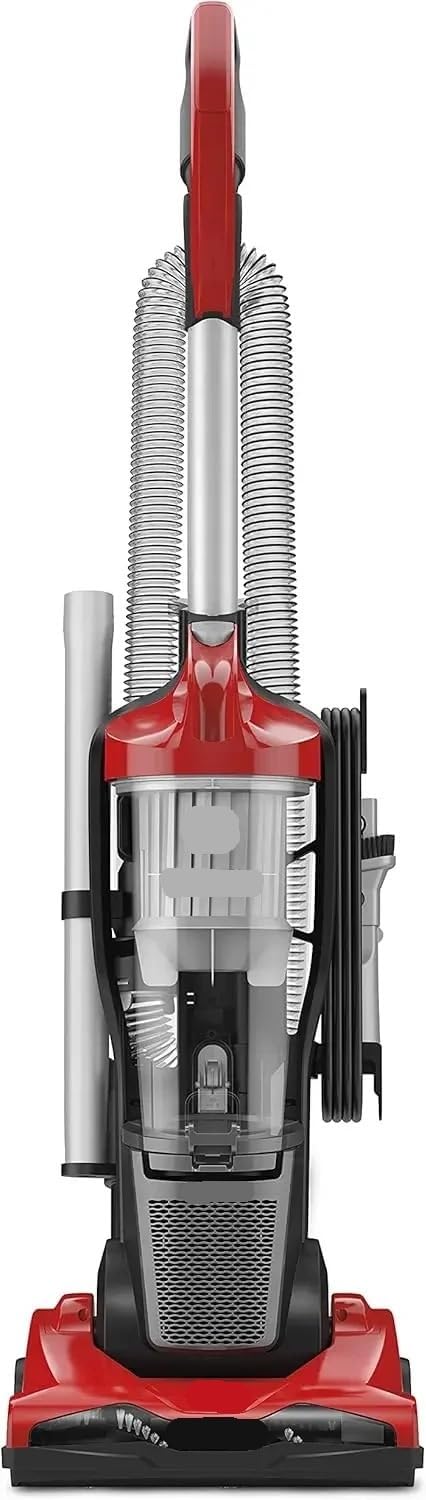 Endura Reach Bagless Upright Vacuum Cleaner, UD20124V, Red