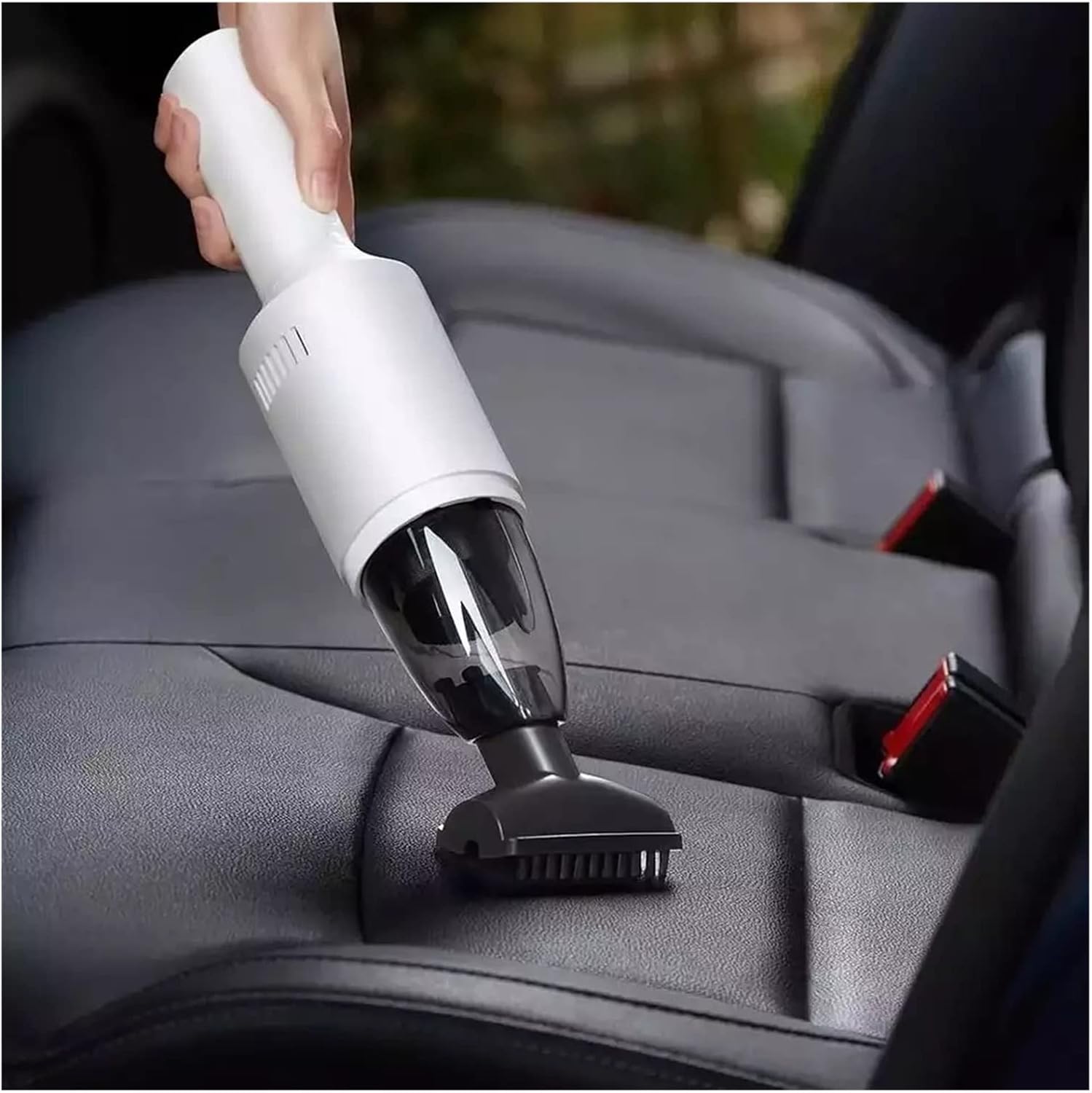 Wireless Handheld Vacuum Cleaner Portable USB Charging Car Cleaner Z1/Z1 Pro Mini Dust Catcher for Car Home (Color : White)