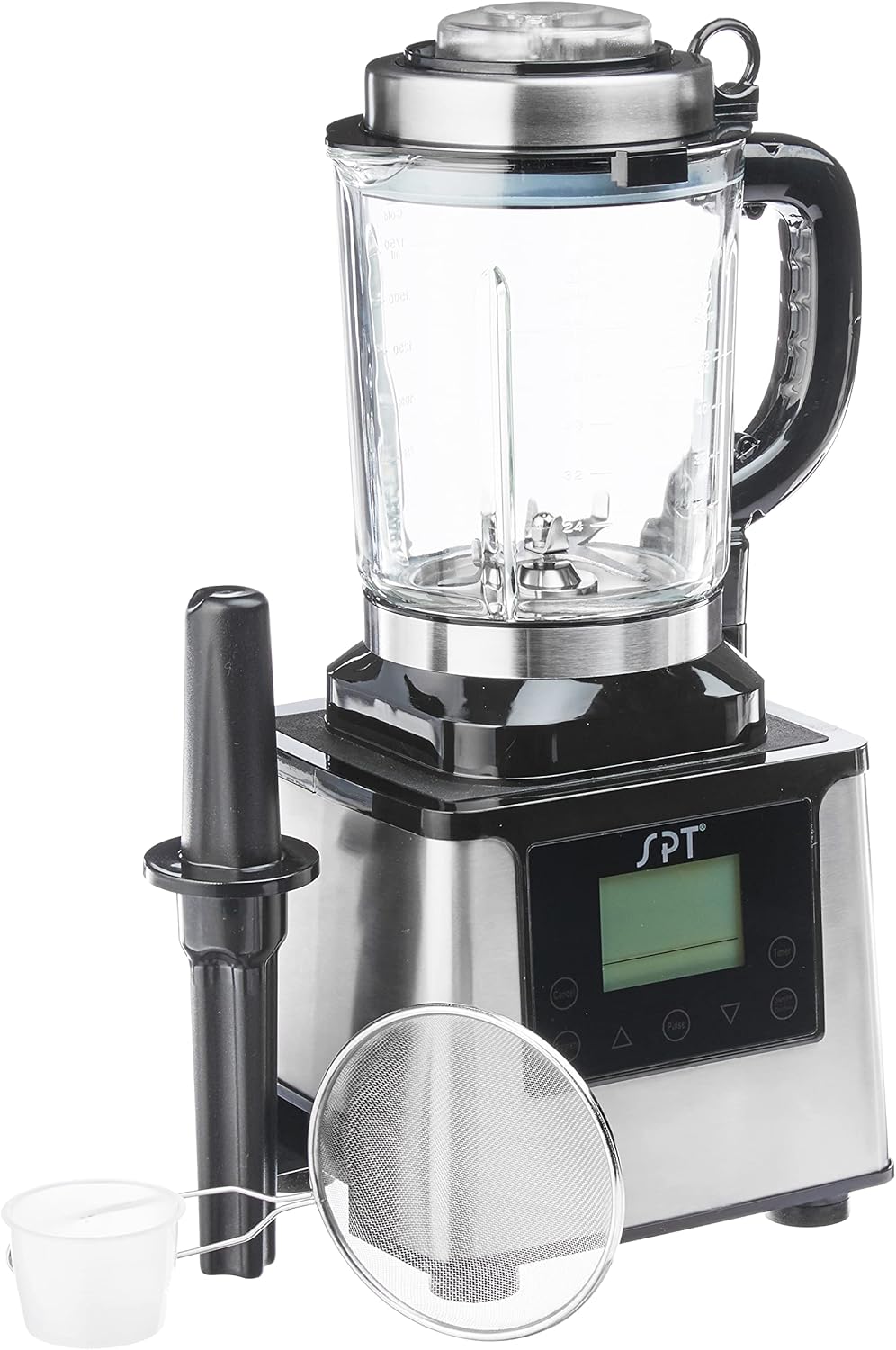 SPT CL-513 Multi-Functional Pulverizing Blender with Heating Element, Stainless Steel