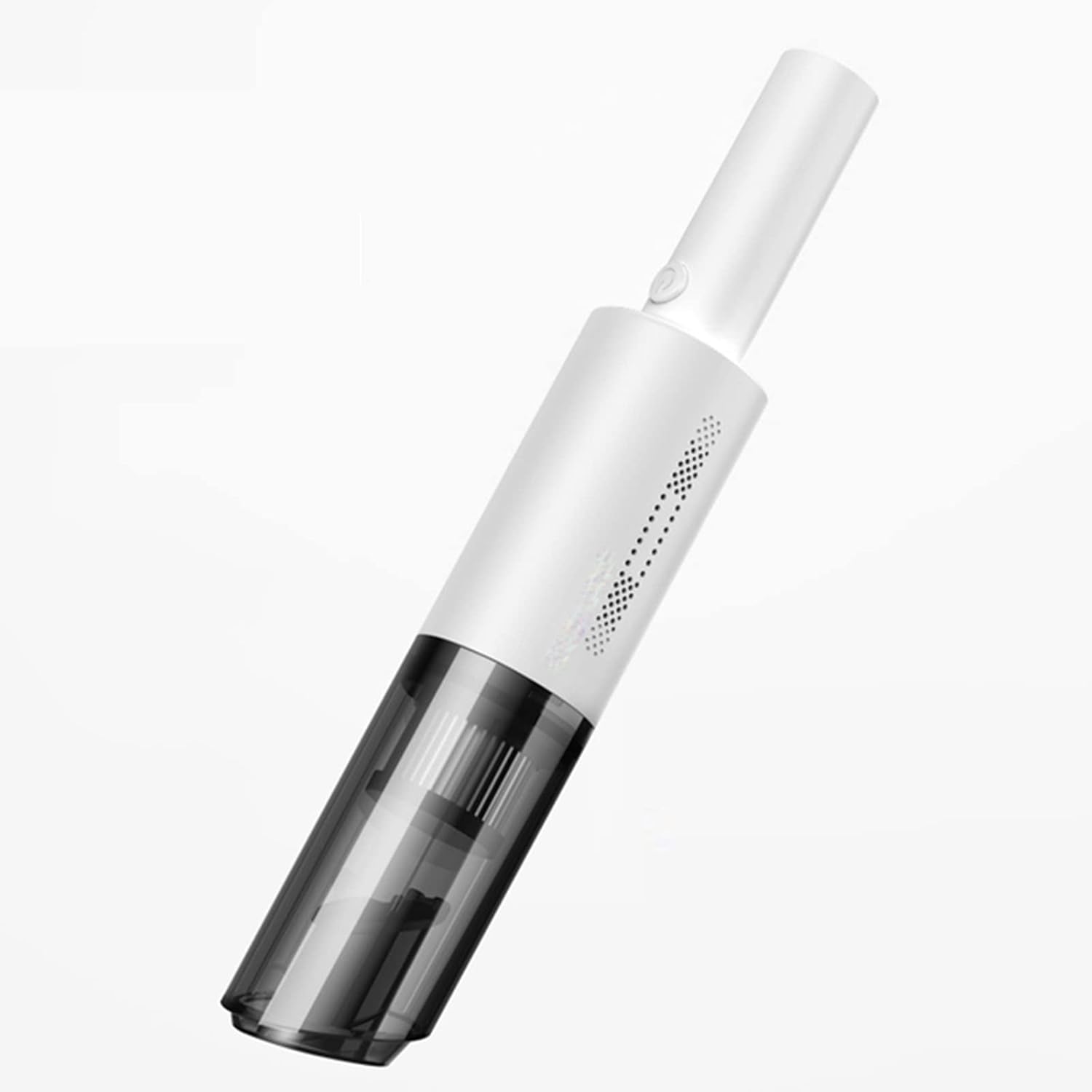 Portable Wireless Car Vacuum Cleaner Foldable Vehicle Home Mini Handheld Vacuum Strong Suction Cordless Cleaner for Car Interior, Home, Office,White