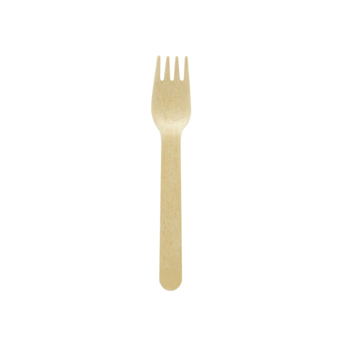 PacknWood 210CVB1 Wooden Cutlery - Fork - 6.2