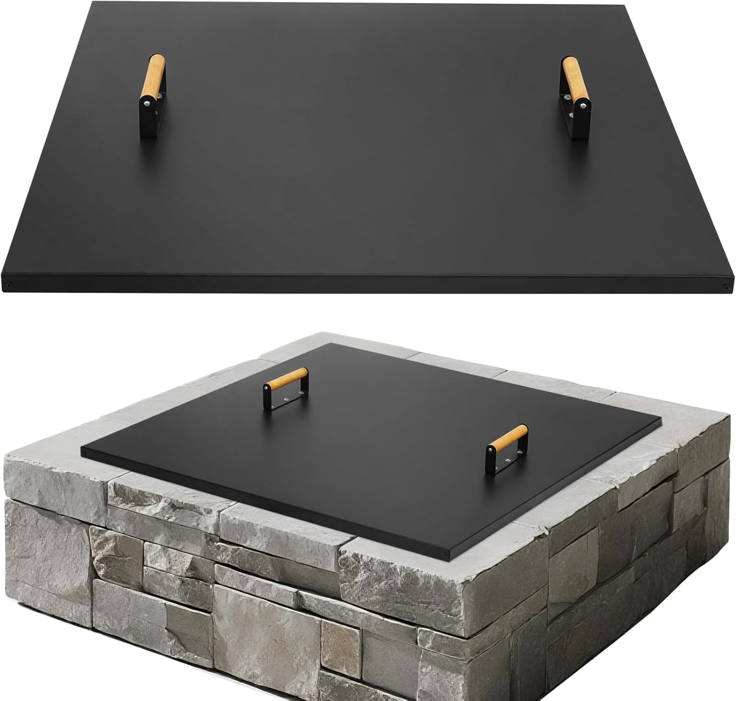Firepit Lid Square - Rust Resistant 36