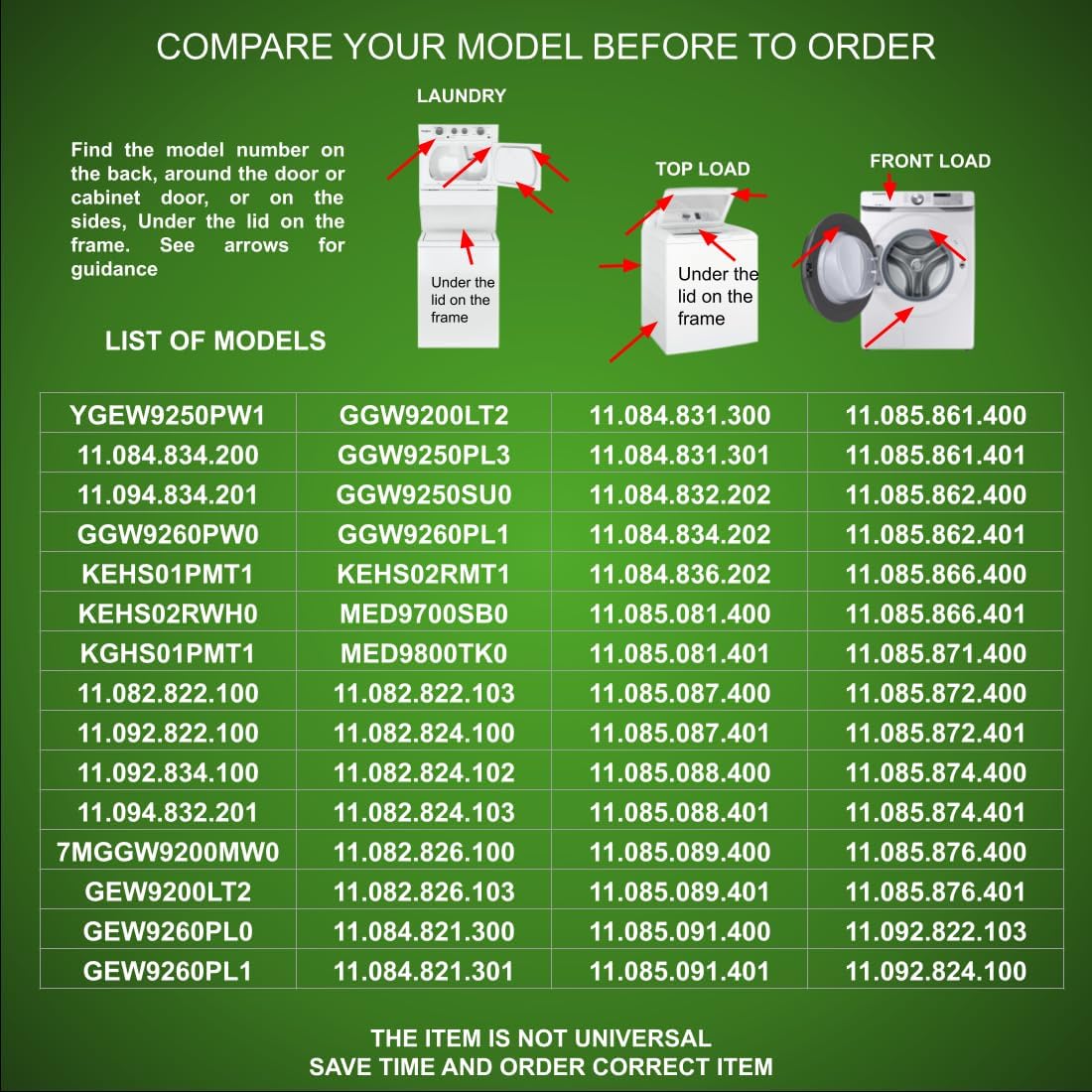 3980062R, 8546219, 8546219R Laundry Dryer Control Board 8546219 for Kenmore, Whirlpool, KitchenAid, Maytag Dryers - 3980062R, 8546219, 8546219R