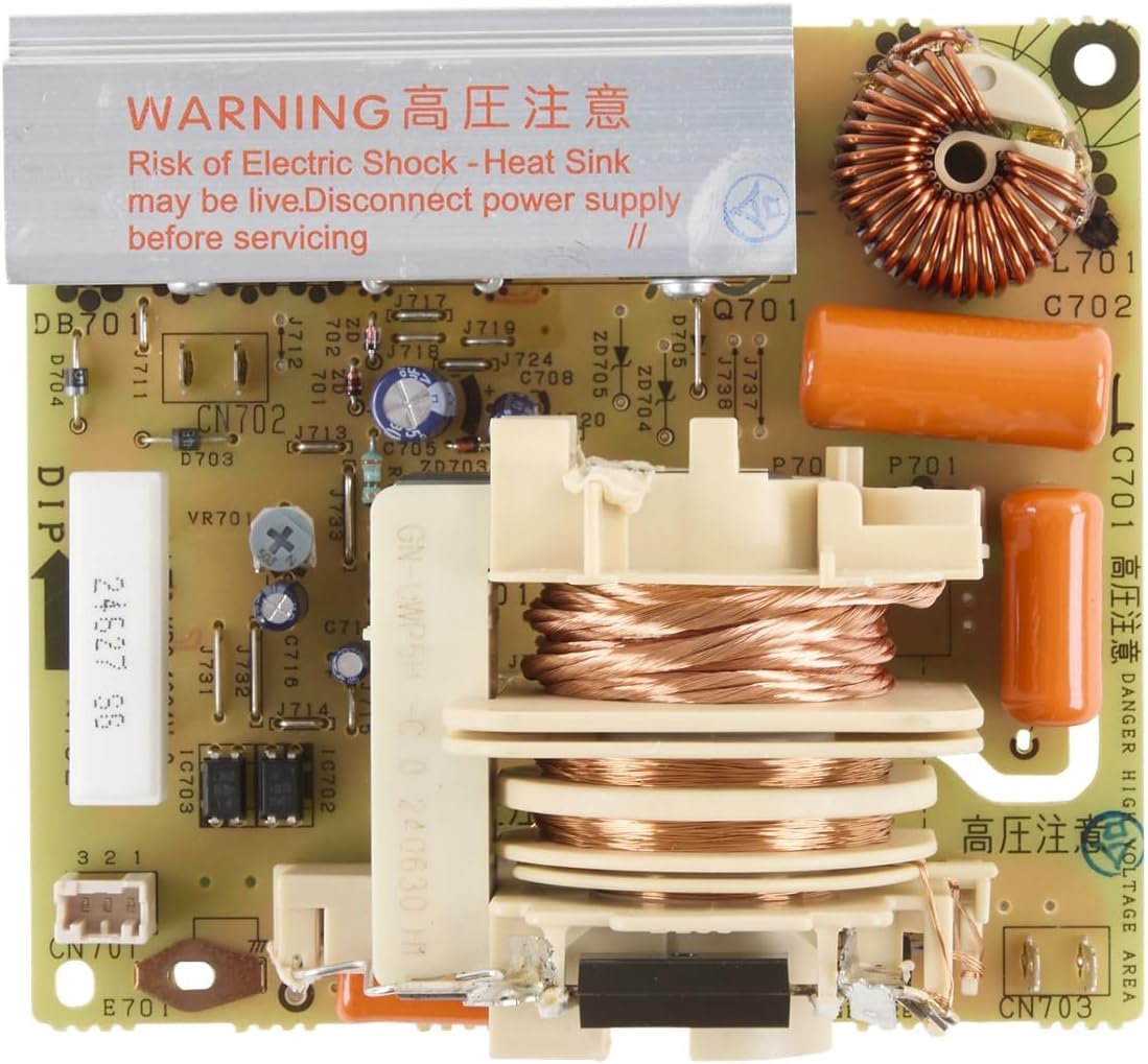 Whirlpool W11325604 Microwave Inverter Board, Multicolor