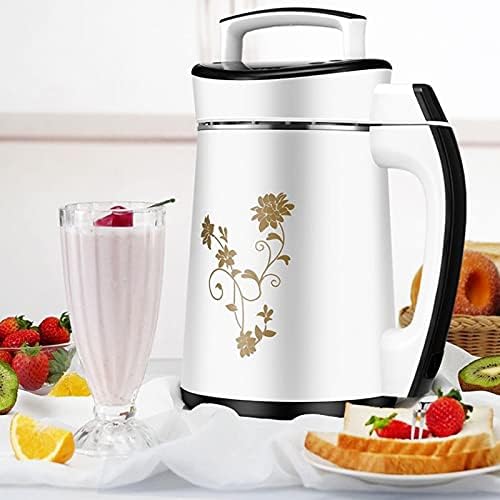 Soymilk Machine Household Soyabean Milk Maker Stainless Steel Filter-Free Heating Soy Beans Milk Juicer Grain Grinding
