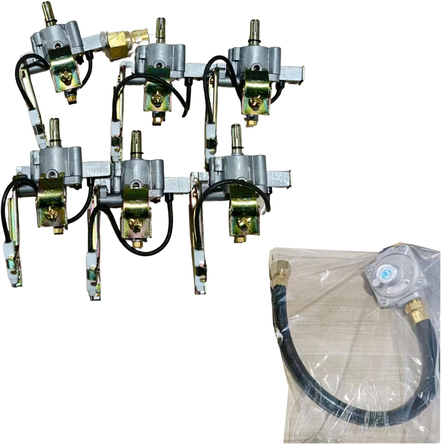 Propane to Natural Gas Conversion: Kit for Alimtois BBQ Grill Island | Premium Gas Line Adapter with Quick Connect Fittings | Safe & Durable | Requires Professional Installation