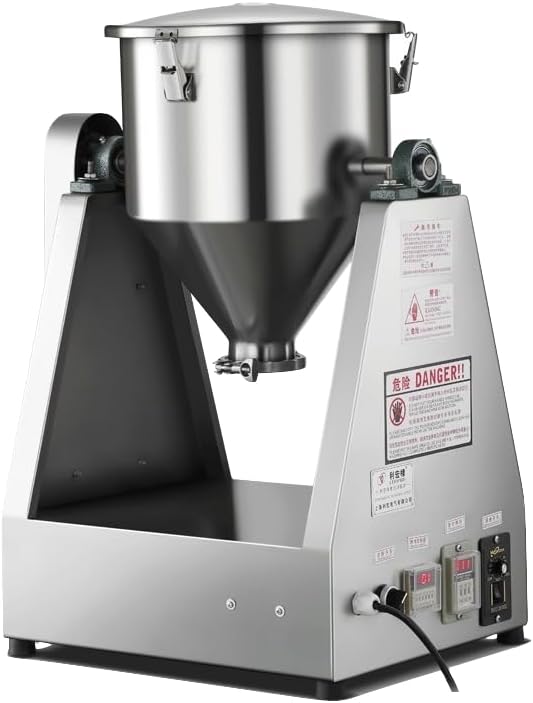 Mixer machine W double cone blender dry powder mixing equipment