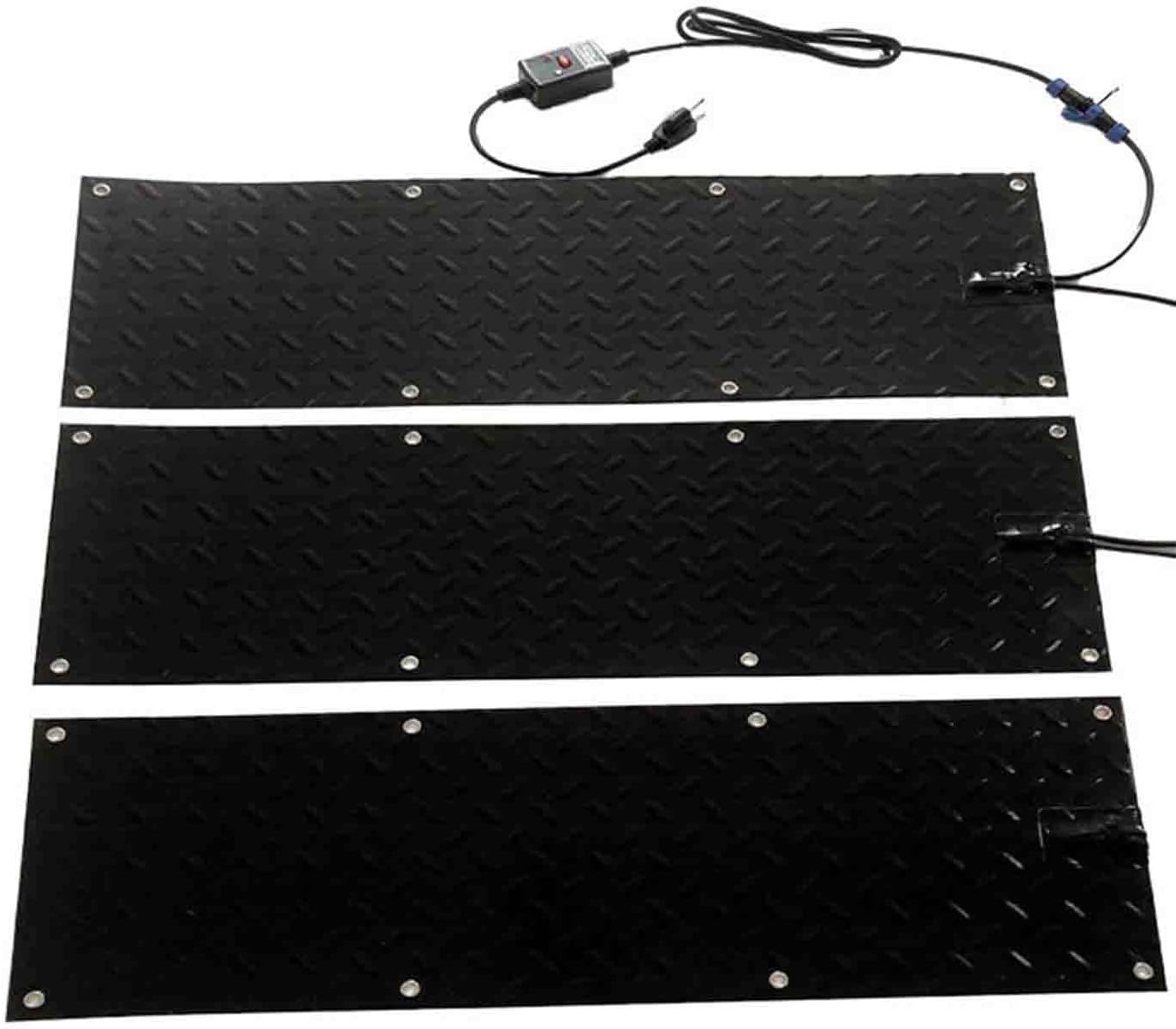 No-Slip Snow Melting Mats, Stair Heating Mats, Heated Snow Melting Mats for Stairs, for Snow Removal, Snow and Ice Melt Products,3Pcs