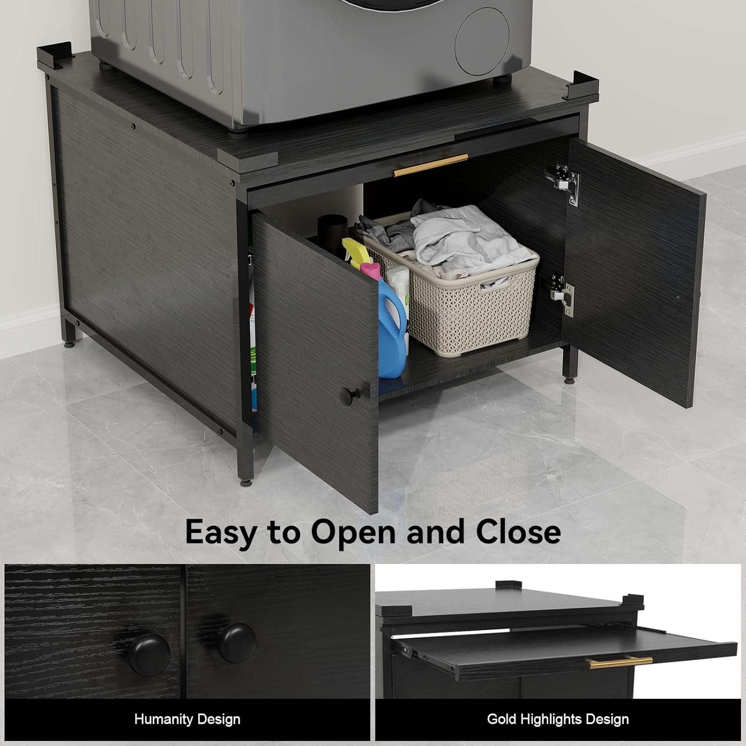 2 Pack Laundry Pedestal for Washer and Dryer, Heavy Duty 29