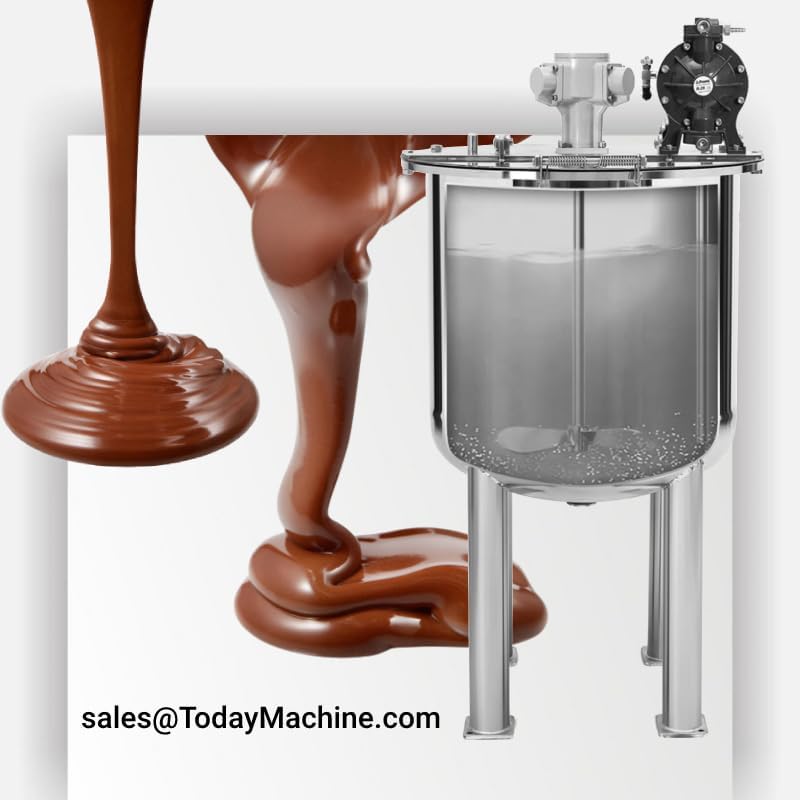 Juice milk and ice mixing and blending machine Ice crushing machine Ice cream material liquid production mixing tank machine