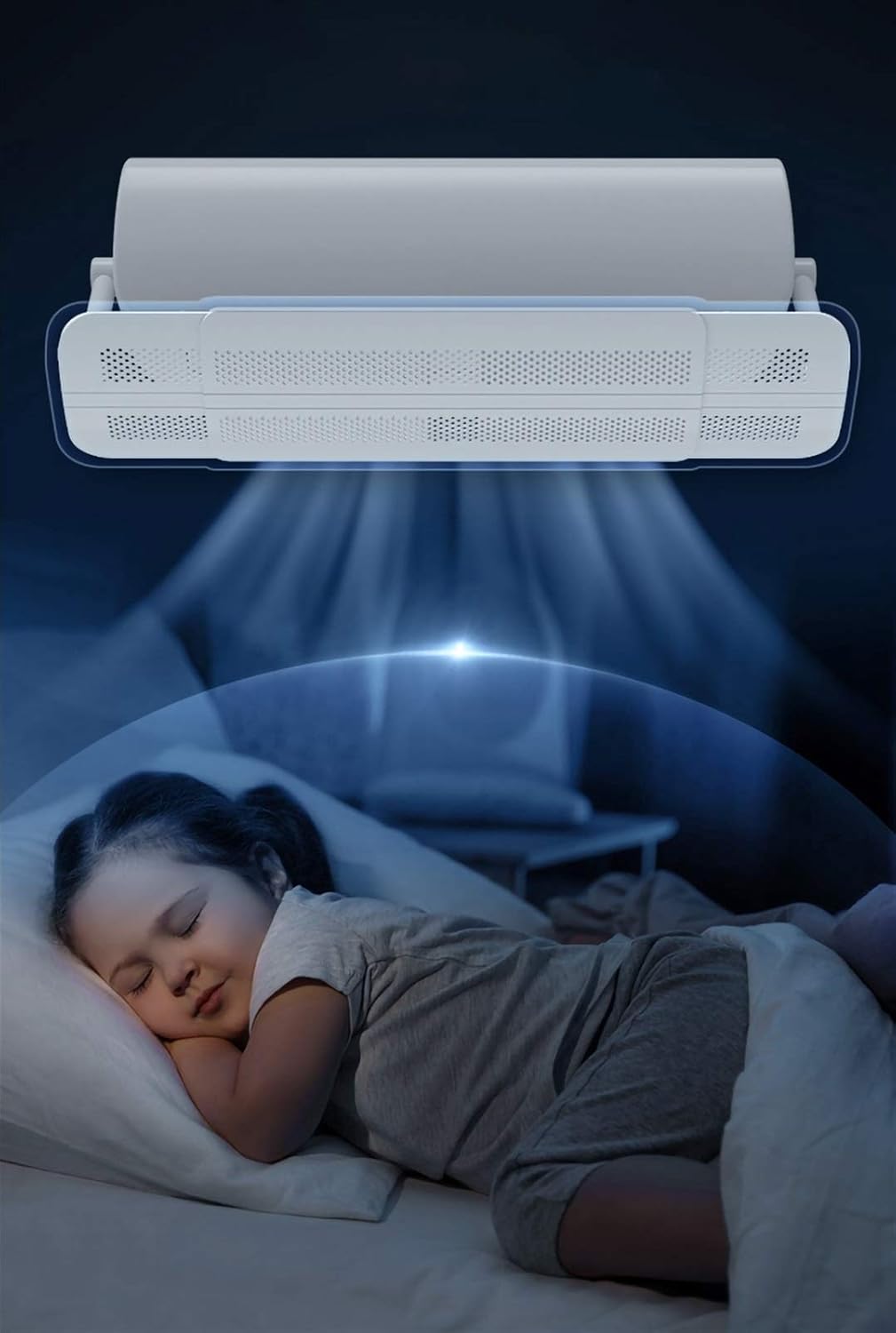 Air conditioner windshield Direct Proof Air Conditioning Windscreen, Telescopic Air Conditioning Spoiler, Suitable for Home and Office, Telescopic Air Conditioning Deflector