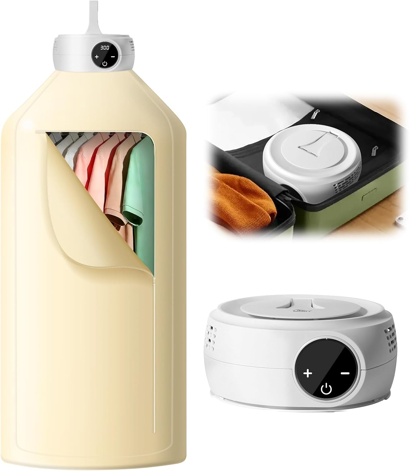 Uten Portable Clothes Dryer, Lightweight Mini Dryer for Quick Drying Clothes in Apartments, RVs, Hotels & Travel