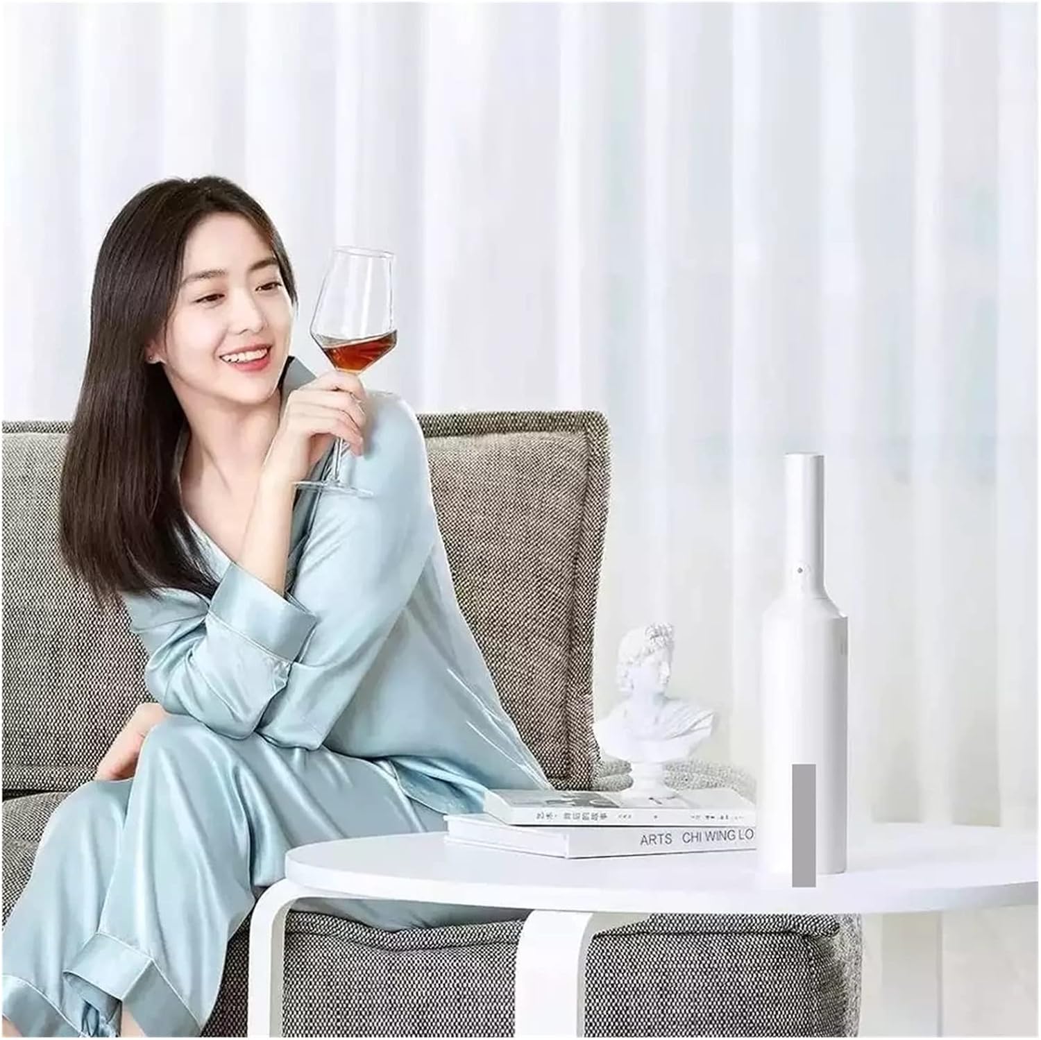 Wireless Handheld Vacuum Cleaner Portable USB Charging Car Cleaner Z1/Z1 Pro Mini Dust Catcher for Car Home (Color : White)