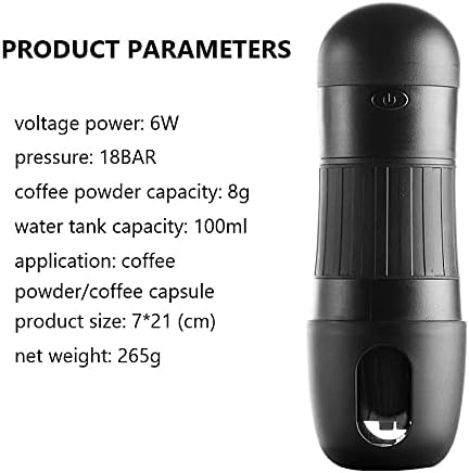 Coffee Machine Portable Car Making Coffee Machine USB Rechargeable Coffee Makers Espresso Small Portable Home Outdoor Espresso Machine Household appliances