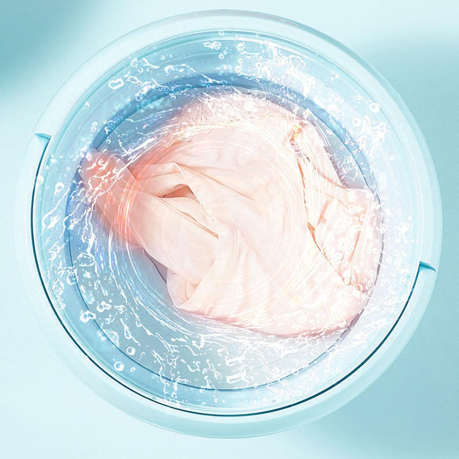 Portable Mini Washing Machine, 7L Mini Green Laundry Washer for Home Dormitories Apartments