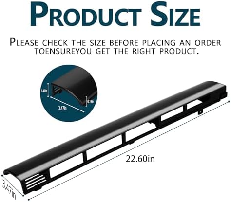 WB34X25406 Microwave Vent Grille, Compatible with GE JNM3163DJ1BB, JNM3163RJ1SS, JNM3184DP8BB JVM3162RJ1SS Top Vent Grille, Microwave Vent Kit Replaces 4465386 AP6040821 PS11774030 EAP11774030