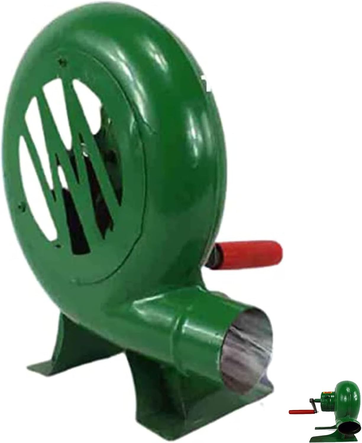 Outdoor And Indoor Hand-cranked Blower Portable Manual Blower Car Blower Barbecue Fan Camping Fan For Barbecue Picnic Outdoor Activities(Size:350W,Color:One Color)