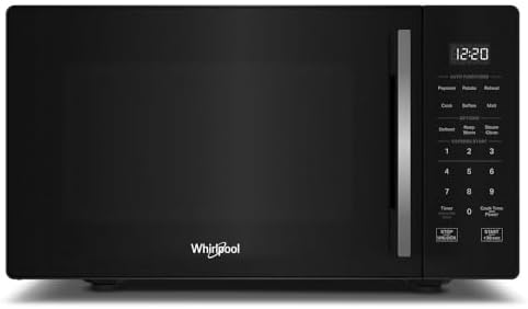 0.9 cu. ft. Black Countertop Microwave With Steam Clean - 900 watt