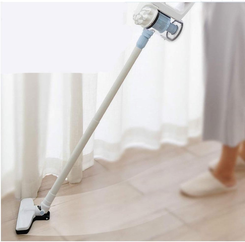 Wireless Vacuum Cordless Vacuum Cleaner, Powerful Suction Stick and Handheld Light Weight Bagless Large-Capacity Dust Cup Vacuum Ideal for Hard Floor Carpet for Home. (Color : Pink)