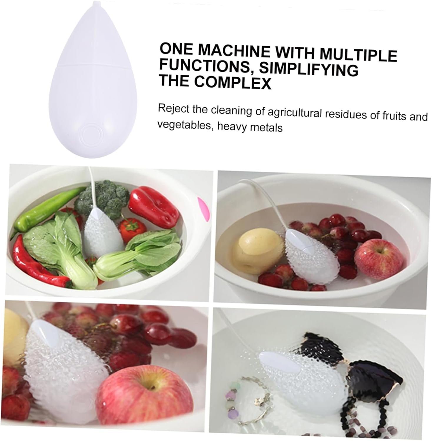 Portable Mini Washer Bubble Machine Travel Washer for Clothes Cleaning Non-electric Washing Supplies