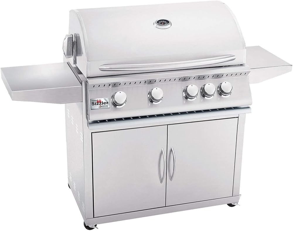 Summerset Sizzler Series Gas Grill on Cart (SIZ32-LP-CART-SIZ32), 32-Inch, Propane