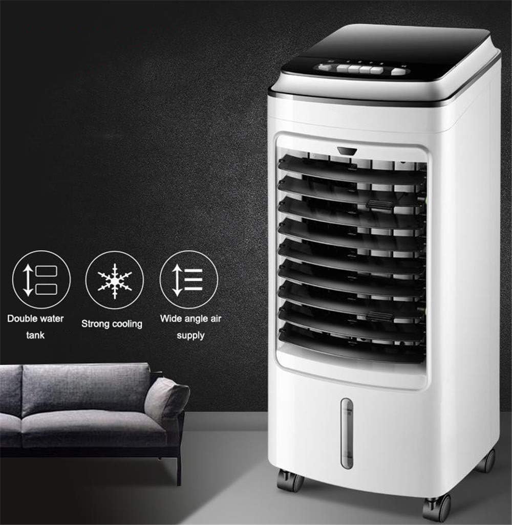 Air Cooler for Home Office Eaporatie Coolers Portable Air Conditioner w 5L Water Tank, Air Conditioning 3 In 1 Cool Fan Dehumidify