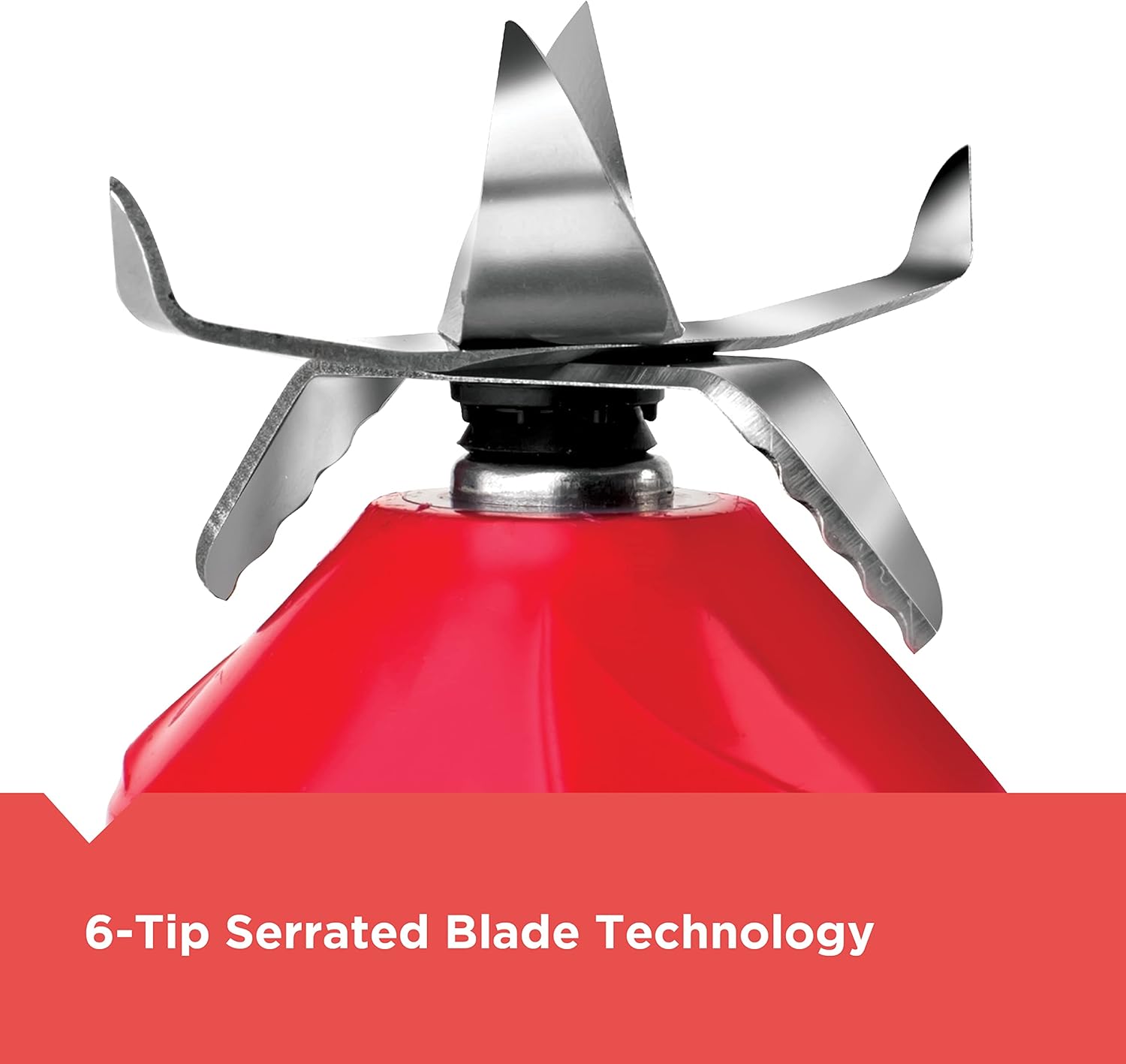 Black+Decker Quiet Blender with 6-Cup Cyclone Glass Jar, 3 Speeds + 3 Functions & Serrated Blade Technology for Faster Blending, Pulse Button and 24-oz Personal Jar, 900W