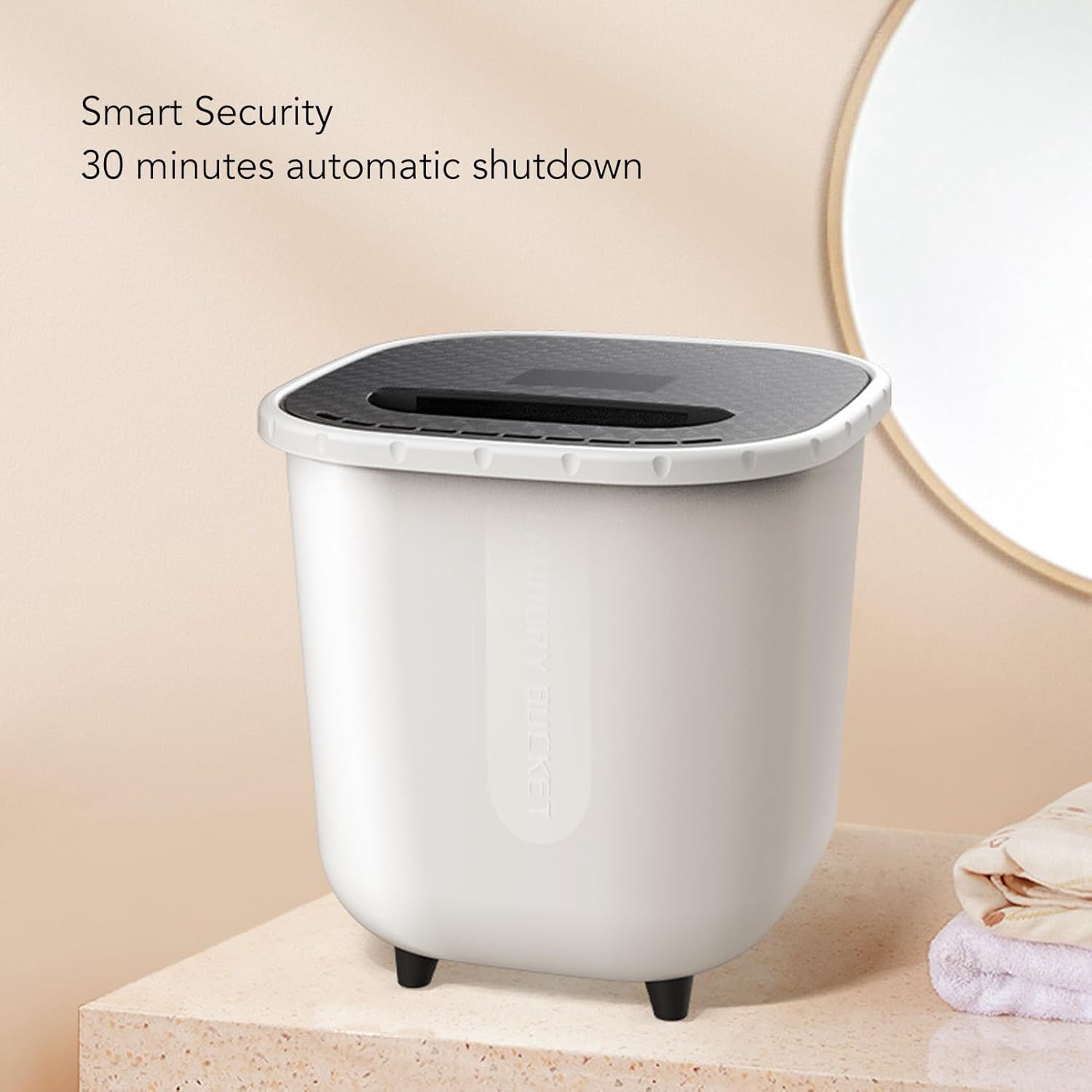 Mini Clothes Washer Travel Washing Machine Personal Washing Machine Countertop Washing Machine for Small Spaces Apartments Rvs Dormitories and Compact Living Situations