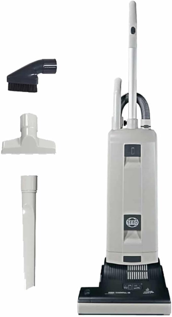 Sebo Essential G5 Upright Vacuum Cleaner 90407AM Light & Dark Grey