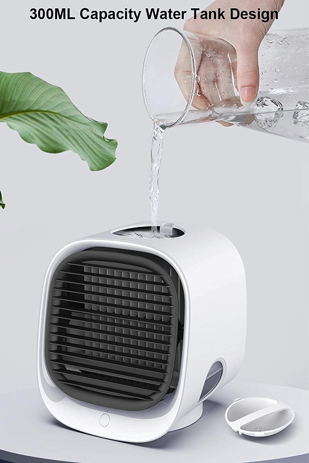 Mini Portable Air Conditioner Home Air Conditioning Humidifier Purifier USB Desktop Air Cooler Fan for Office Room