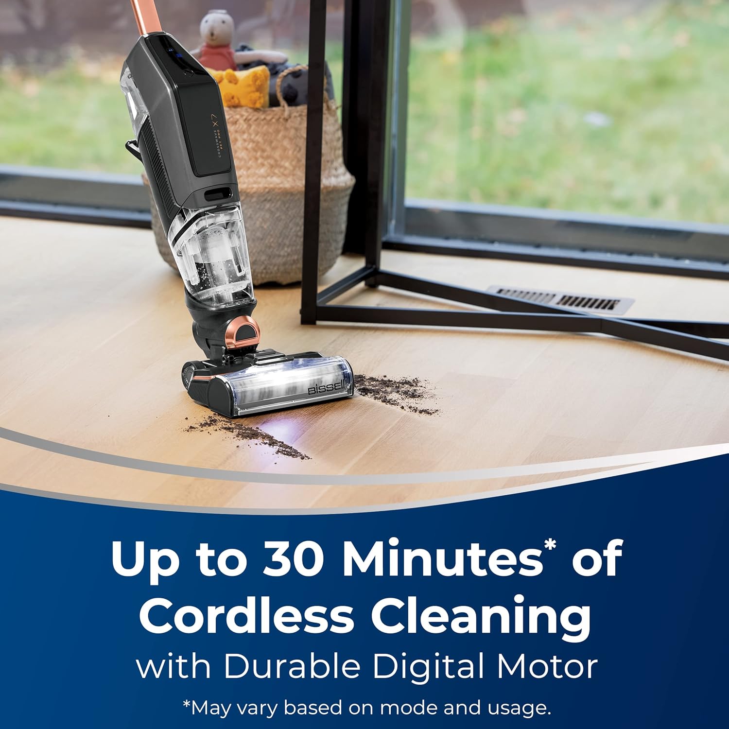 Bissell® CrossWave® X7 Cordless Pet Pro Multi-Surface Wet Dry Vac, 3011