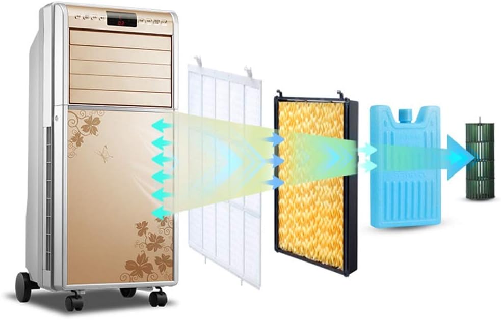 Portable Air Conditioner Fan Household Portable Air Cooler With Remote Control Portable Ultra quiet Single Cold Air Conditioner