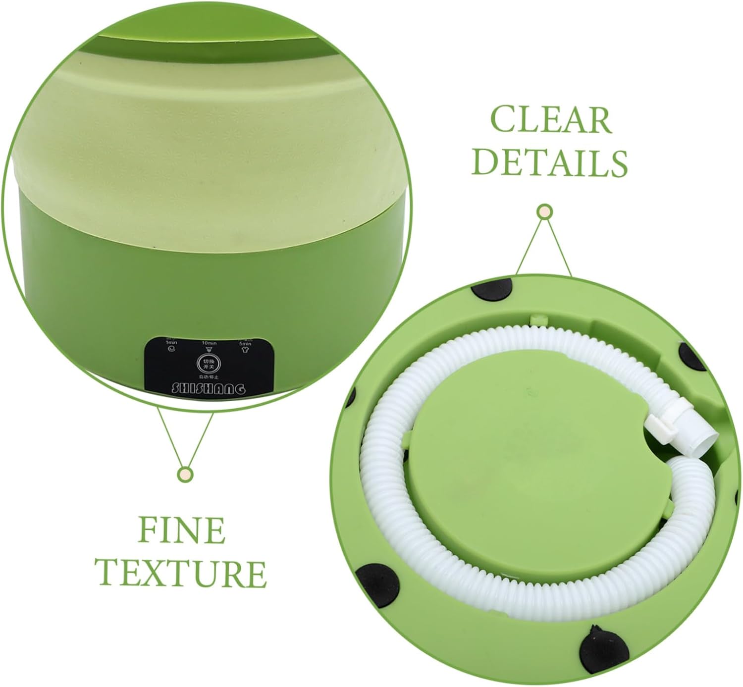 6L Portable Mini Washing Machine Compact Clothes Washer for Travel Camping and Home Use Foldable Design Spinner Function
