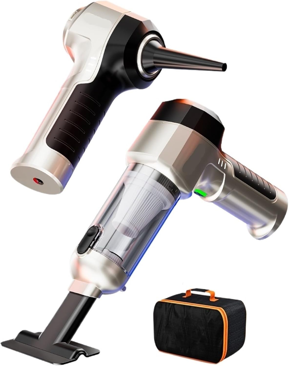 9998700PA Car Vacuum Cleaner High Pressure Portable Handheld Powerful Mini Cordless Car Appliance Cleaning Vacuum Cleaner(Max-Easy 4Hapa Bag)