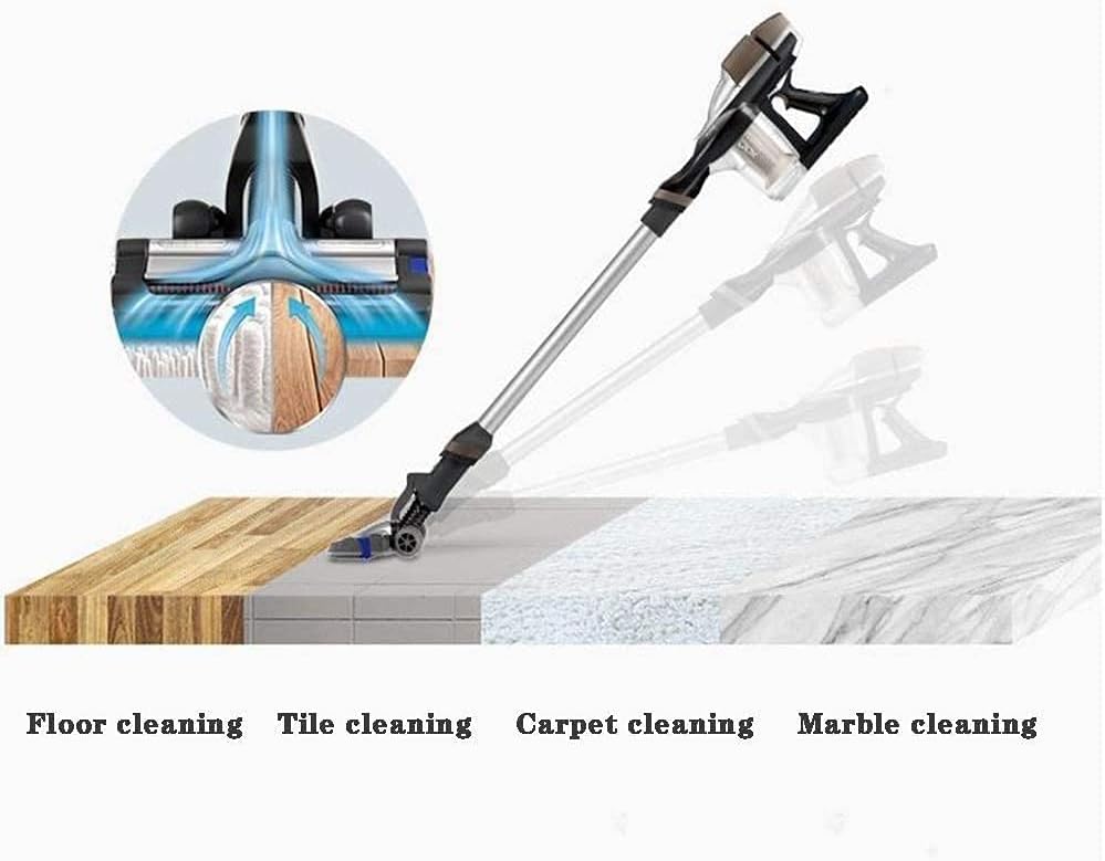 Cordless Stick Vacuum Cleaner, Handheld Vacuum Cleaner with Powerful Suction, Lightweight Handheld Vacuum, Very Suitable for Home Hard Floor Carpet Car Pet Hair