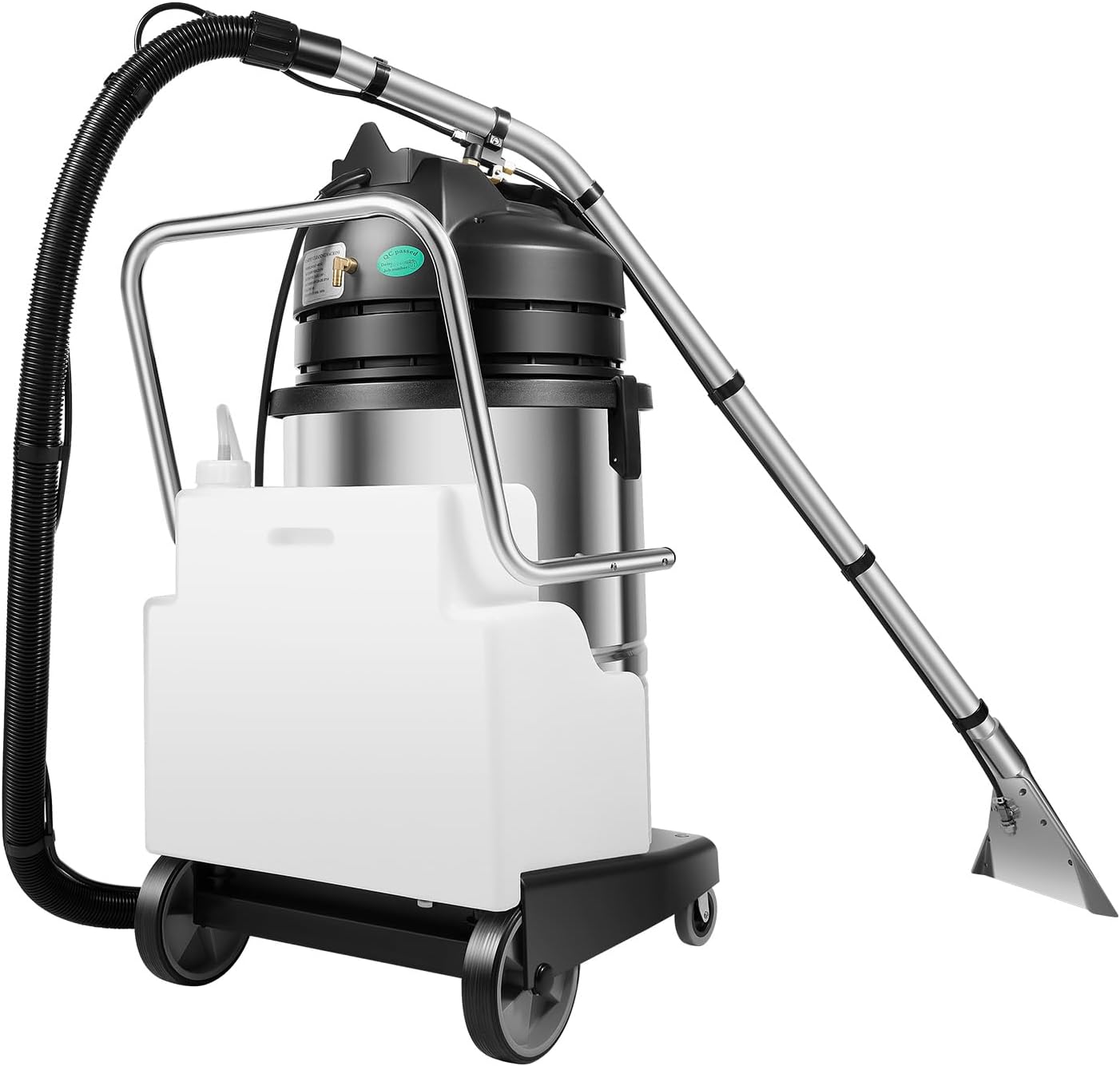 60L Carpet Cleaner Machine, 2110W Carpet Xpert Upright Deep C-arpet C-leaner, 360°Portable Removable Spot Cleaner Stain Tool With 6 Professional Suction Tools, Water Tanks, IPX4 Waterproof