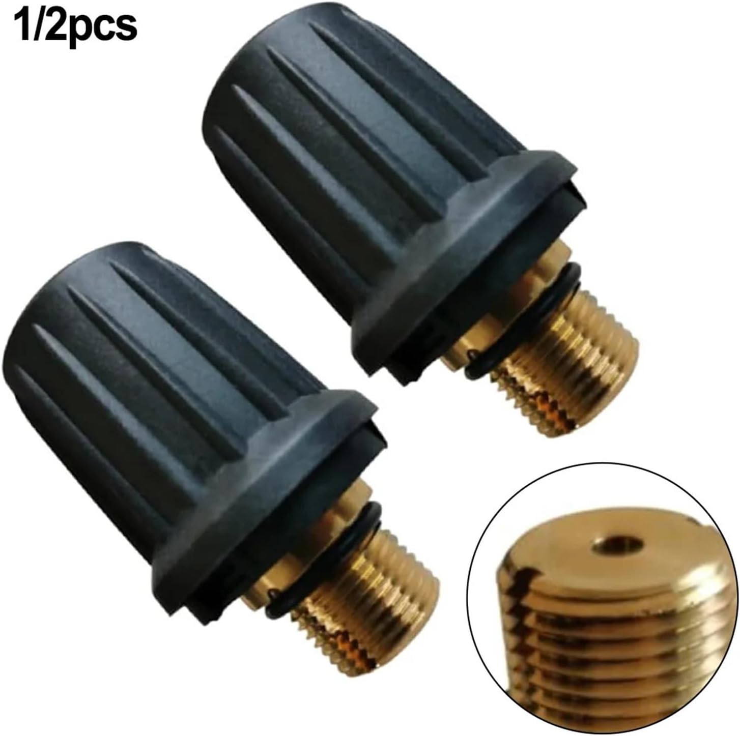 Steam Cleaner Brass Safety Valve,Compatible For KARCHER， SG4-4 2.889-104.0 Household Supplies Cleaning Vacuum Parts Accessory(2 PACK)